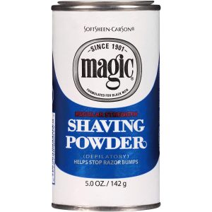 Magic Shaving Powder Blue Regular Strength